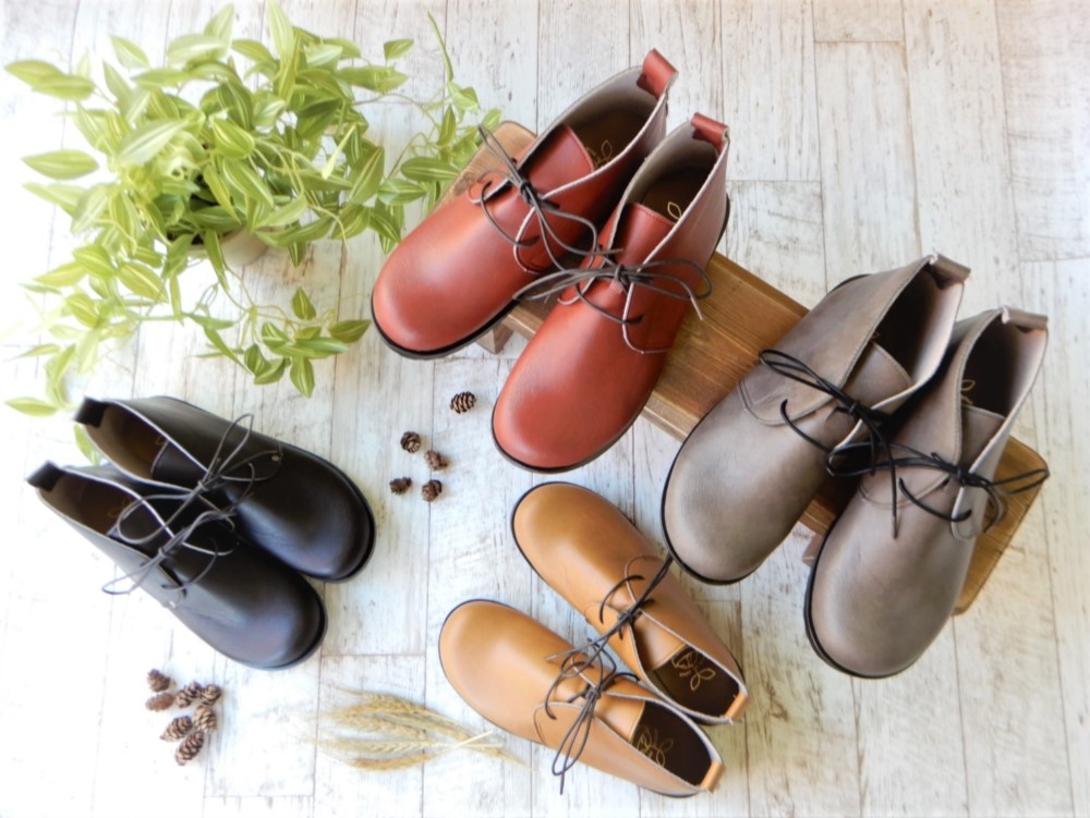 選べる豊富なカラーバリエーション・軽量・幅広対応・デザート・チャッカー・ショートブーツ№101