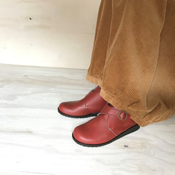 超輕量自然男款僧侶綁帶短靴No.104 第3張的照片