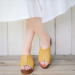 舒適貼合雙腳，寬鬆，輕便，自然，木屐，柔軟涼鞋 720 號 第7張的照片