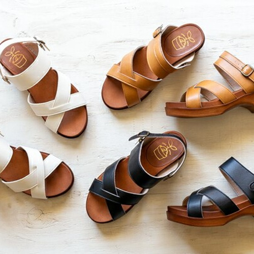 スッキリ美脚の2way・幅広対応・軽量・厚底・大人カジュアル・柔らか