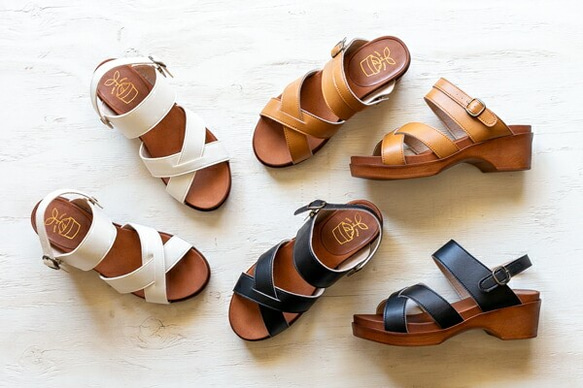 スッキリ美脚の2way・幅広対応・軽量・厚底・大人カジュアル・柔らか