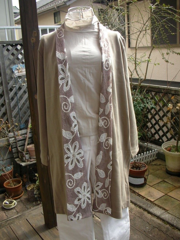 母の日に＊襟がおしゃれなコーディガンno.3