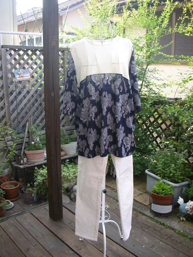 ＊夏映えチュニック