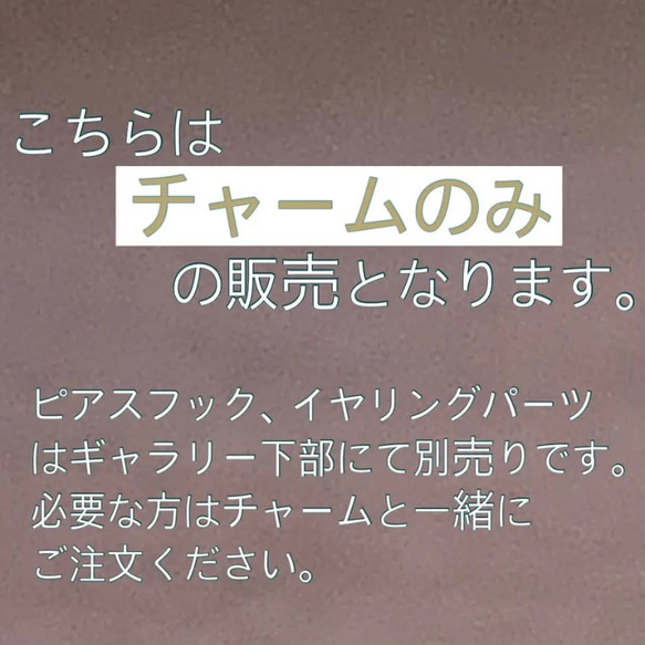 14kgfチャーム＊アイスクオーツ 4枚目の画像