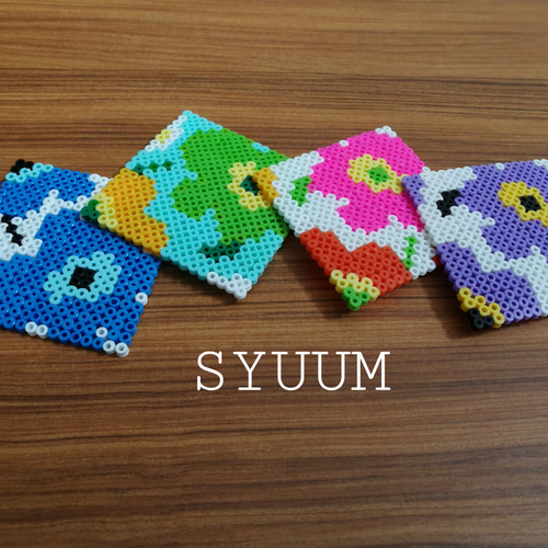セミオーダー]北欧花柄コースター❁ コースター SYUUM 通販 5708200