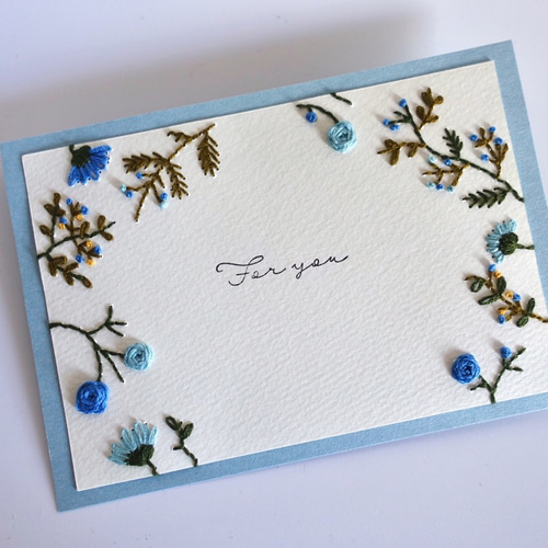 抹茶ラテ様専用 スマートメディアカード 刺繍カード 【公式通販】