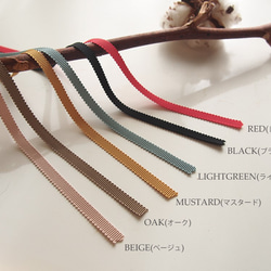 ▷新色登場◁　shrot little grogran headband (ショート　リトル グログランリボン カチュー 4枚目の画像