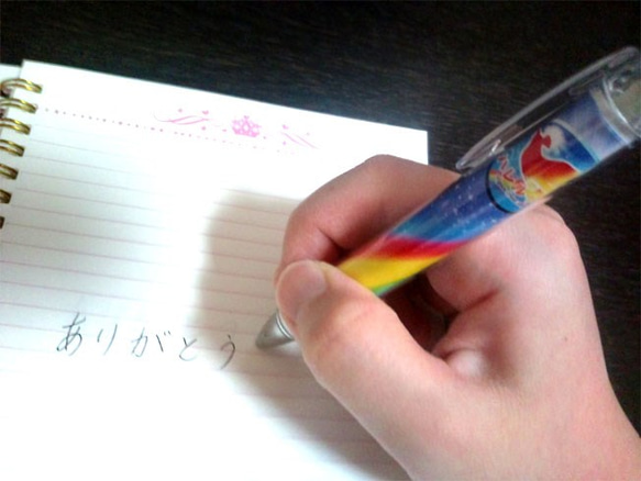 【Sold out】幸せの虹の鳥　ボールペン（シャープペン変更可） 4枚目の画像