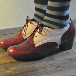 受注製作　カフェ生まれのお洒落な革靴　シューズマリアンヌ 2枚目の画像