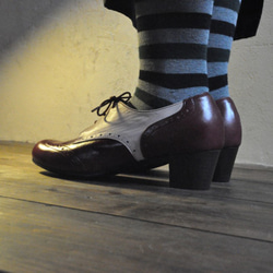 受注製作　カフェ生まれのお洒落な革靴　シューズマリアンヌ 4枚目の画像
