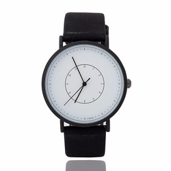 2size ブラックペアウォッチ 上品シンプル腕時計 <b-0024> 5枚目の画像