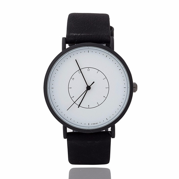2size ブラックペアウォッチ 上品シンプル腕時計 <b-0024> 5枚目の画像