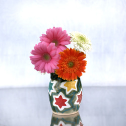 楓木紋花瓶（織部） 第4張的照片