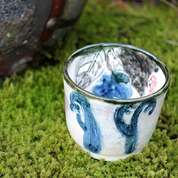 淡彩野の草花図のフリーカップ 2枚目の画像