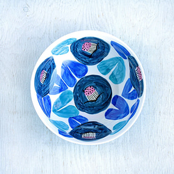 青い椿の鉢　 3枚目の画像