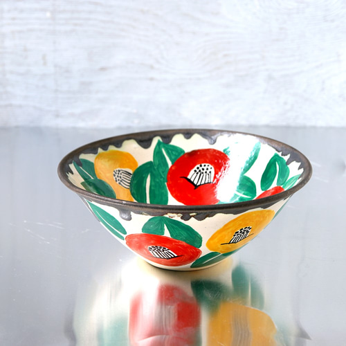 椿絵（上絵）のbowl お椀・ボウル・鉢 春信工房 通販 5850877｜Creema