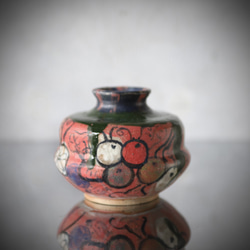 光琳菊の壺（花器） 3枚目の画像