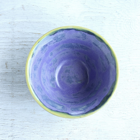 金魚流水紋碗（淡紫色） 第6張的照片