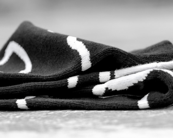【8折】精梳棉男襪．Polygiene® 抑菌除臭｜River Aire / 黑-白 / 第10張的照片