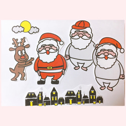 サイズUP/急いで！サンタさんを着替えさせよう【クリスマス】パネルシアター 4枚目の画像