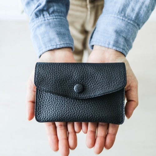 本革財布 手に馴染むふっくらコンパクト財布【ベージュ】 その他ミニ
