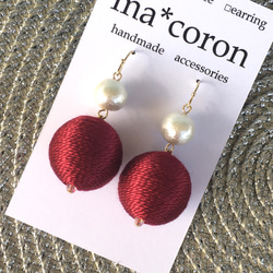 22　3連ボンボンピアス☆ 22 3連ボンボンピアス☆ 【公式通販】