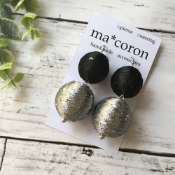 22　3連ボンボンピアス☆ 1_0c4b2e57d6f190a2954e638cf720