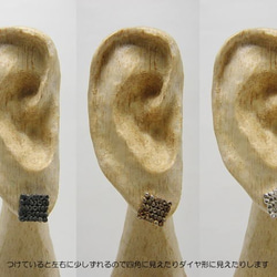 moon i.e. tsuki i.e. luck earring ( mille±feuille ) ピアス１つの価格 8枚目の画像