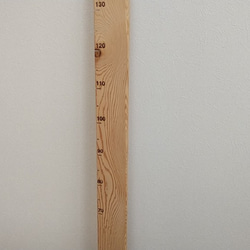 身長計【背くらべ】　No3米松 4枚目の画像