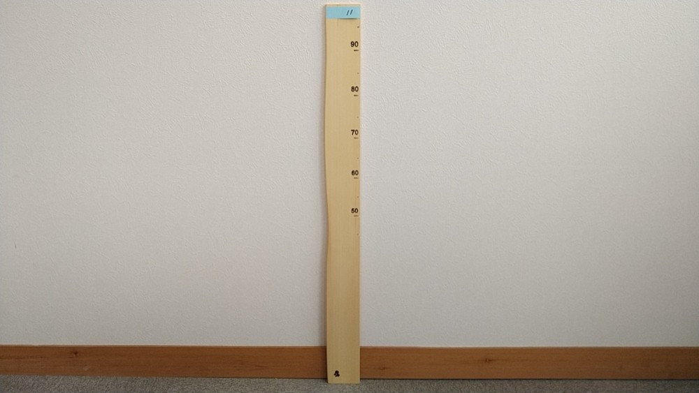 身長計【背くらベビーVer】　No11 ヒバ