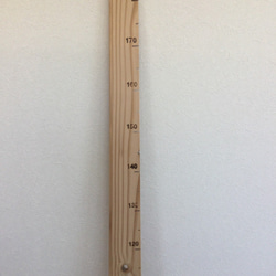 身長計【背くらべ】　No24 米松 2枚目の画像