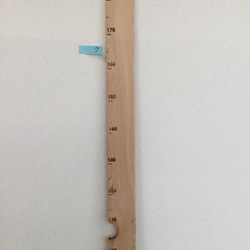 身長計【背くらべ】　No7 米松 2枚目の画像