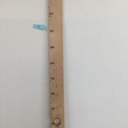 身長計【背くらべ】　No11 米松 2枚目の画像
