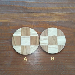 木のコースター（丸形B） 3枚目の画像