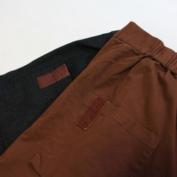 And-Stone Trail-Side Elasticated Low-Rise Pants _ブラウン 8枚目の画像