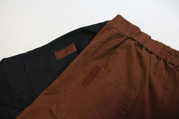 And-Stone Trail-Side Elasticated Low-Rise Pants _ブラウン 8枚目の画像