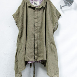 THE LIGHT_Layered-look draping blouse 5枚目の画像