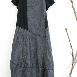 THE LIGHT_ Asymmetrical cutting dress 5枚目の画像