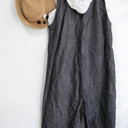 THE LIGHT_Linen and cotton layered-look dress 9枚目の画像