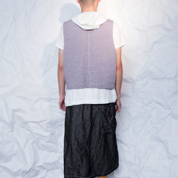 THE LIGHT_Wrap skirt with pocket sewing & logo 6枚目の画像