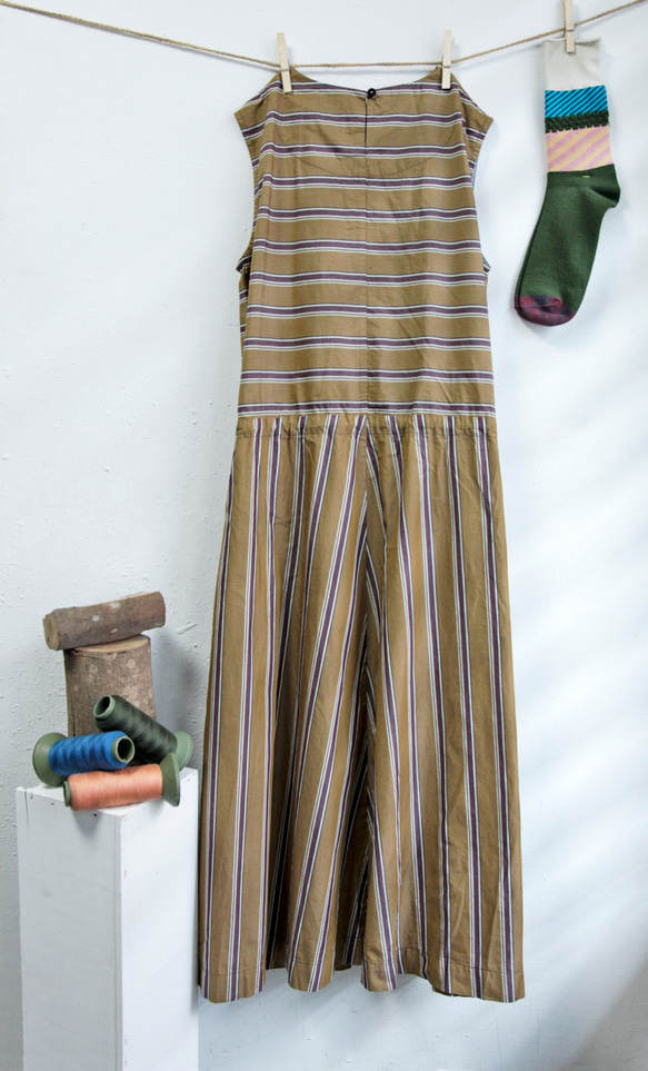 THE LIGHT_Multi-stripe sleeveless dress 10枚目の画像