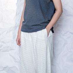 THE LIGHT_Spliced pane plaid cocoon-silhouette pants 4枚目の画像