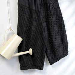 THE LIGHT_Spliced pane plaid cocoon-silhouette pants 8枚目の画像