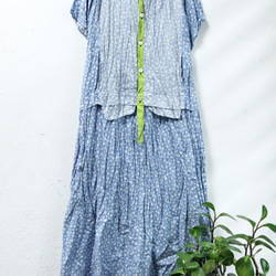 THE LIGHT_Small floral print multi level long dress 5枚目の画像