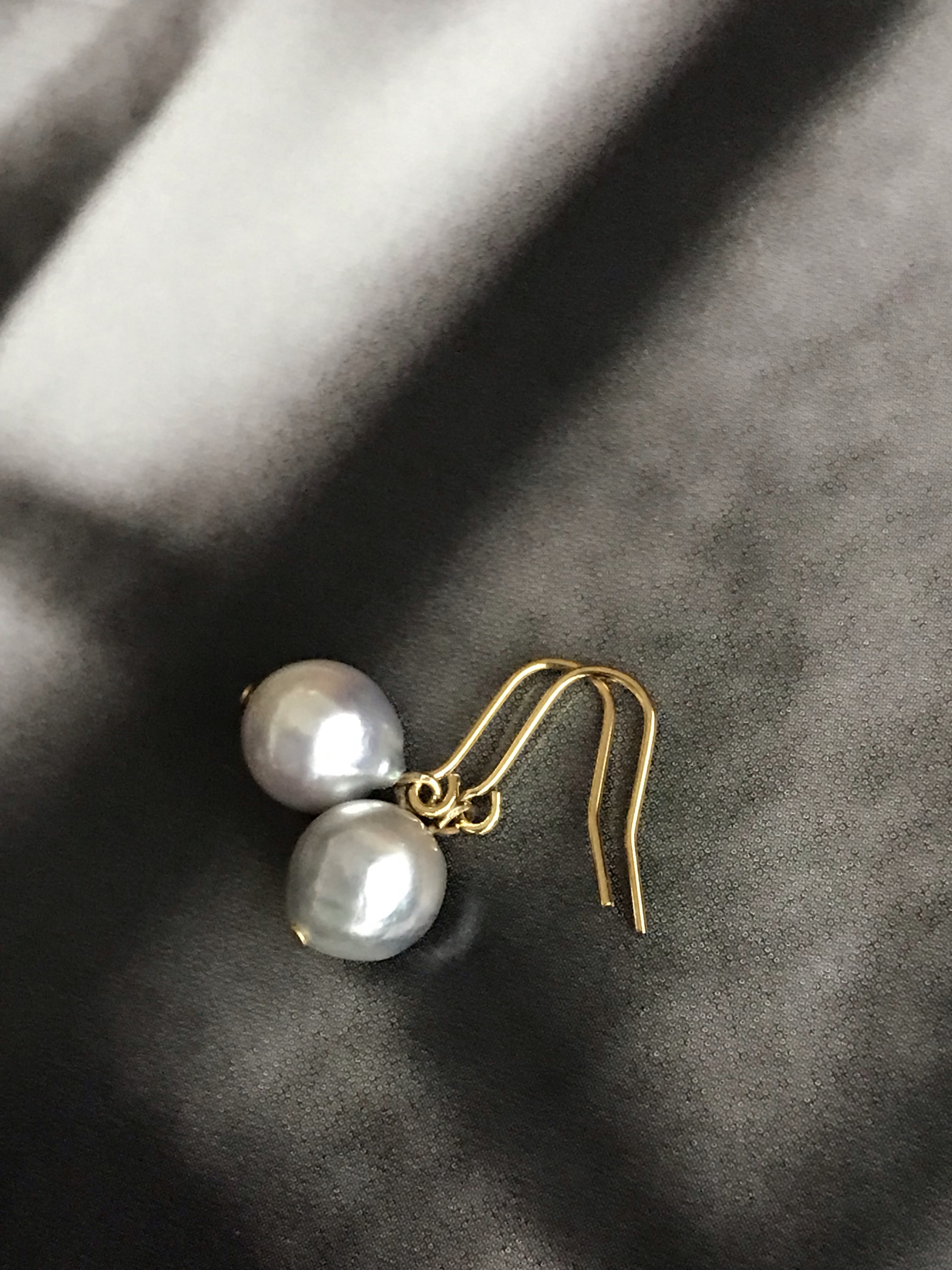 国産あこや真珠♚ピアス/ノンホールピアス