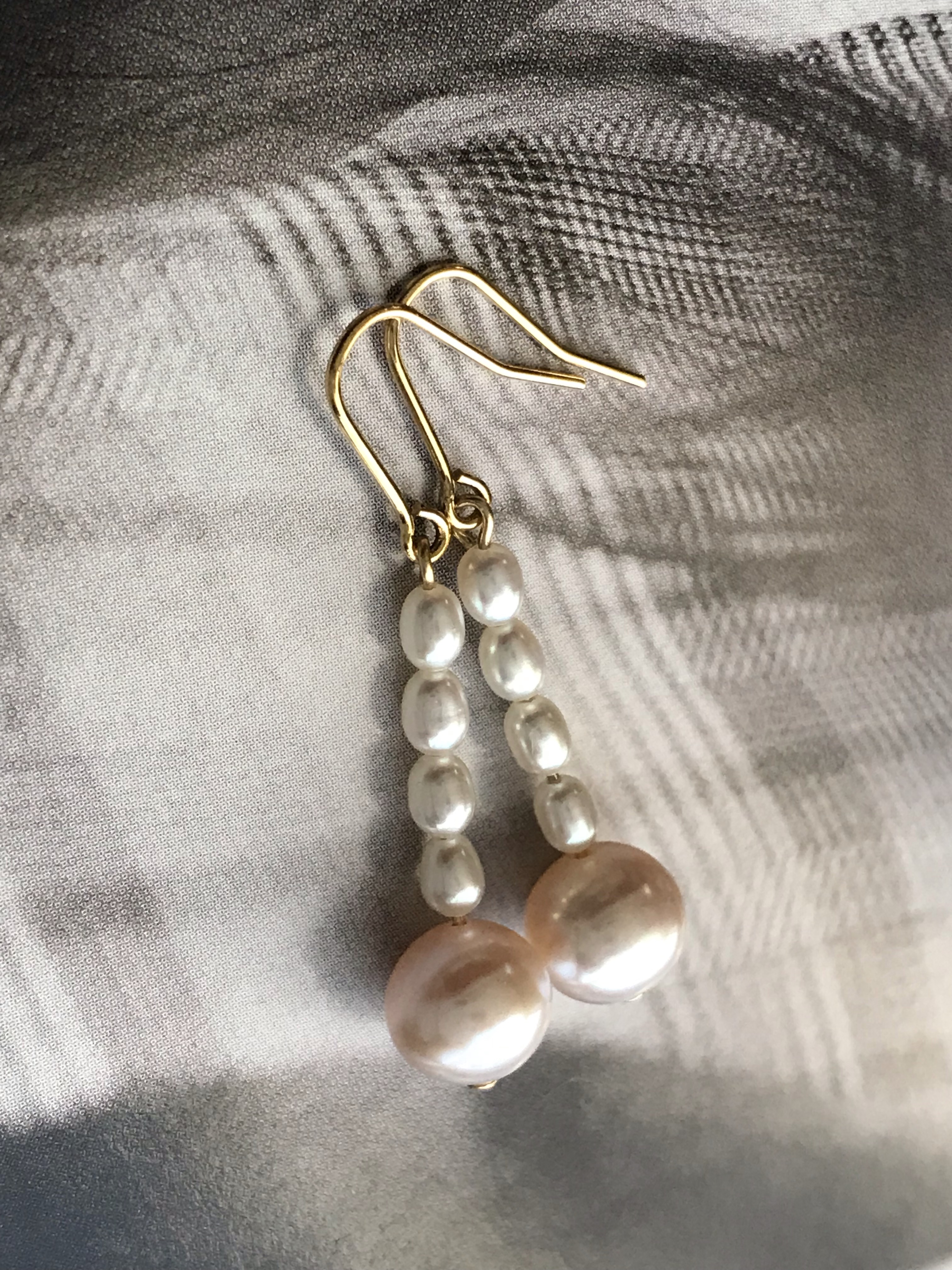 美しい淡水パール♚ピアス/ノンホールピアス