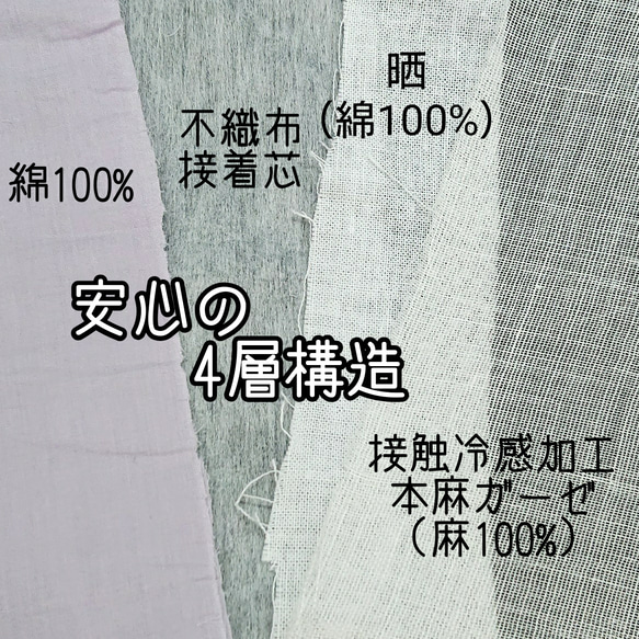 ★特価★接触冷感★即納★送料無料★天然素材の接触冷感マスクで夏もクールに乗り越えマスク！〜酒瓶 6枚目の画像