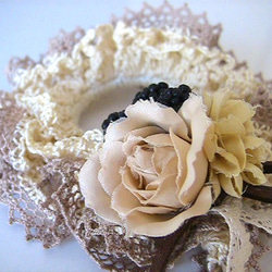 レース編み＊RoseGardenネックレス~storia チョーカー *Kumate