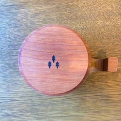 【※はなまま様専用ページ 】たっぷり入る 木製マグカップ　wooden mag　桜　0049 4枚目の画像