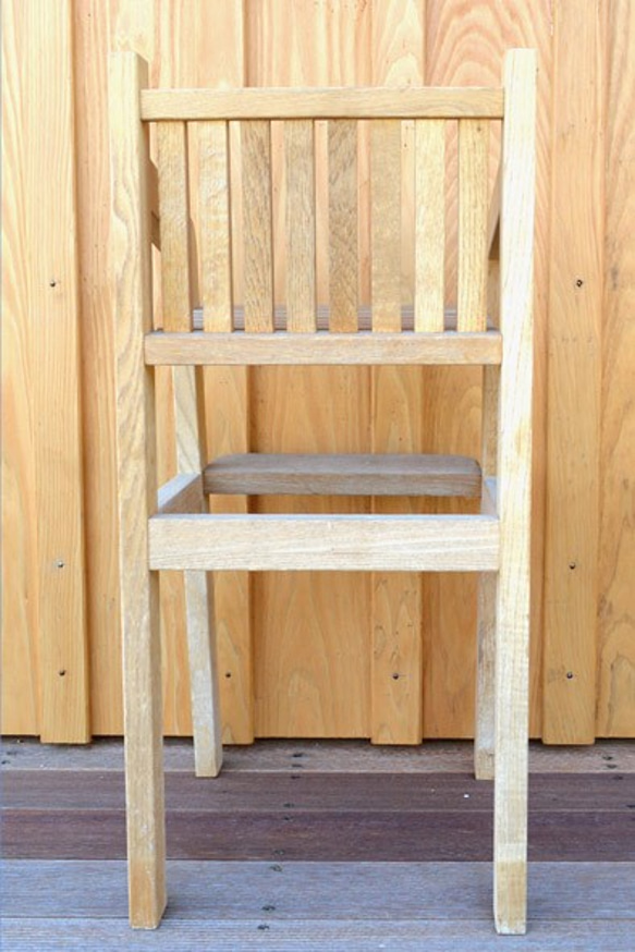【受注製作】子ども用 高椅子　koushi-kumi hi-chair【送料無料】　楢(ナラ)　0026 4枚目の画像